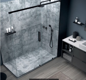 PIATTO DOCCIA IN GEL COAT "STONE 3D" EFFETTO CEMENTO 07 - Img 2
