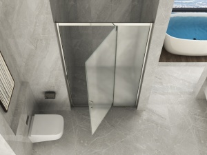 Porta doccia apertura battente esterna Vetro 6mm Trasparente o Opaco