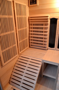 SAUNA INFRAROSSO PER 2 PERSONE "C3G" 150x150cm - Img 6