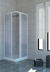 BOX DOCCIA IN PVC CON APERTURA CENTRALE "IDPOAC"