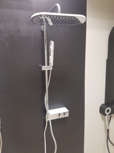 COLONNA DOCCIA IN ACCIAIO "X1"