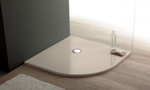 PIATTO DOCCIA IN ACRILICO SEMICIRCOLARE
