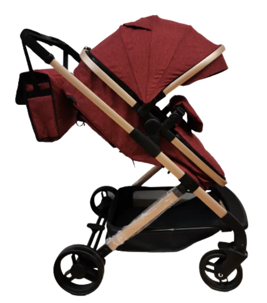 Carucior 2 in 1 transformabil landou-sport, 608 Rosu - 3 | YEO