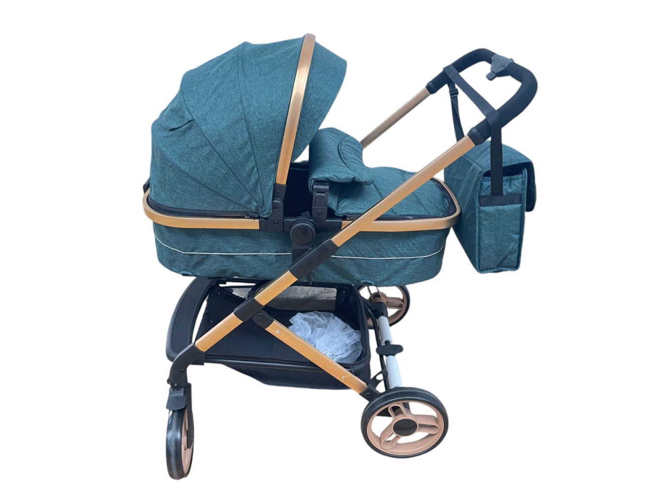 Carucior 2 in 1 transformabil landou-sport, 608 Verde - 4 | YEO