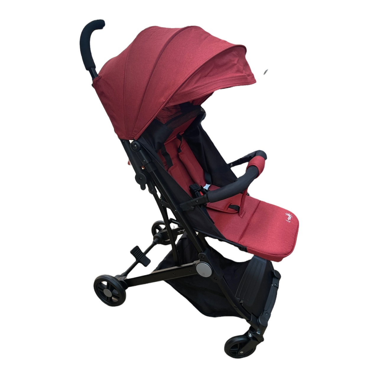 Carucior sport copii, pliere compacta pentru avion, cu sistem troller, C8 rosu - 1 | YEO
