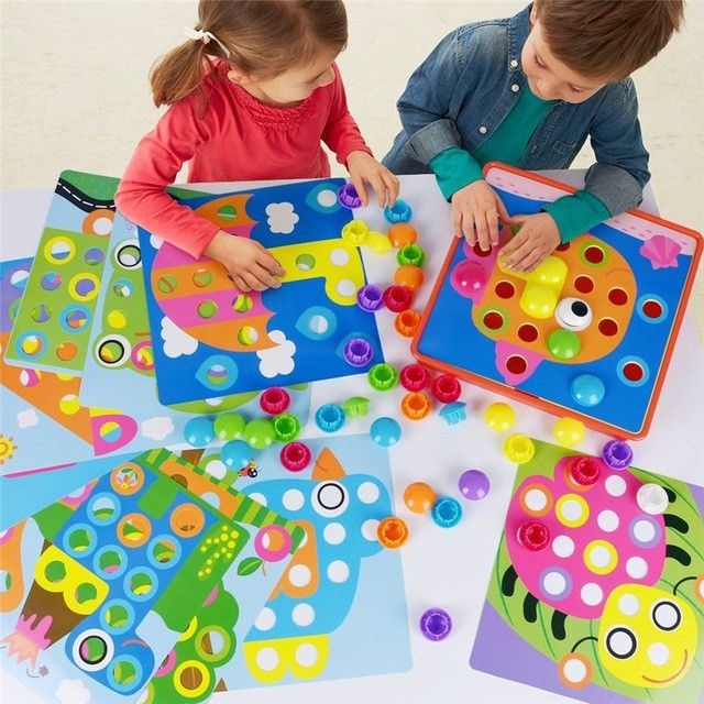 Creative Mosaic Genius Art Din Lemn cu 10 Planse - 3 | YEO