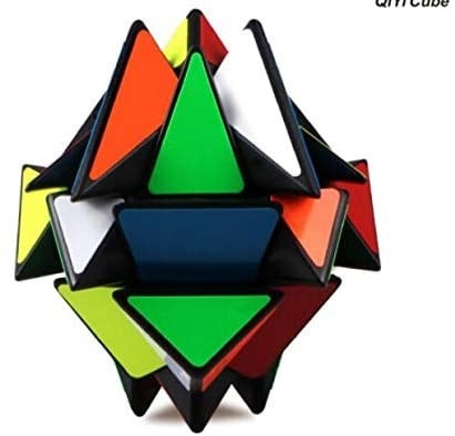 Cub mecanic Asimetric, 7 piese, 3x3x1, de viteza Speedcube - 2 | YEO