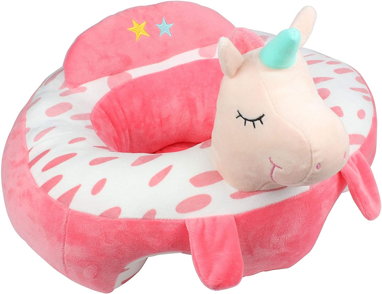 Fotoliu Bebe Unicorn invat sa stau in fundulet, 45 cm, din plus - 2 | YEO