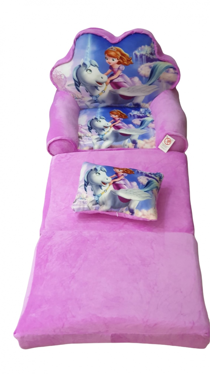 Fotoliu si perna Printesa Sofia, cu 3 placi, Extensibil la 115 cm - 1 | YEO