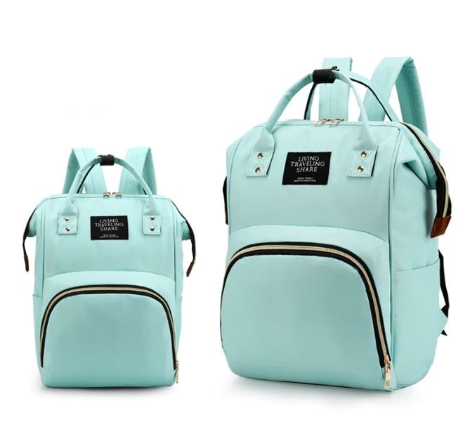 Geanta rucsac Living Share pentru mamicile de bebelusi, vernil - 1 | YEO