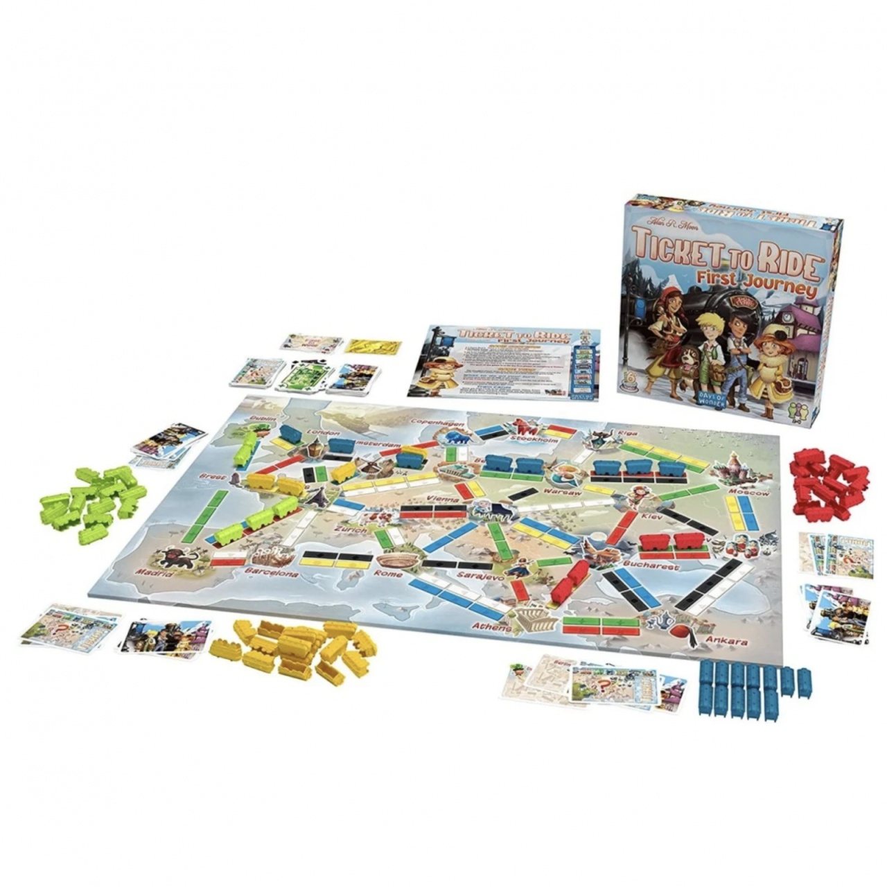 Joc de societate Ticket to Ride: Prima calatorie (Europa) - 2 | YEO