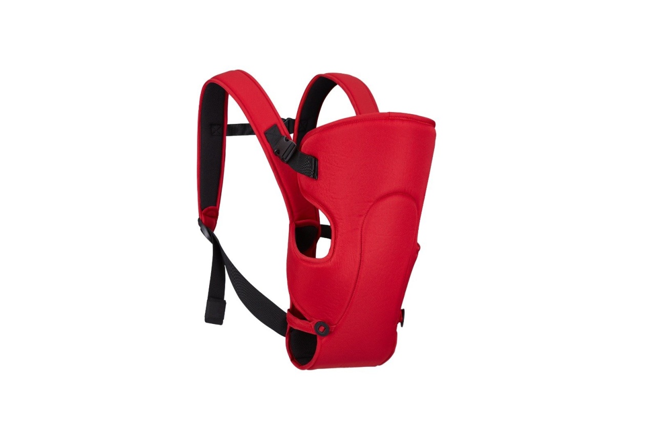 Marsupiu ergonomic pentru bebelusi, Full rosu - 2 | YEO