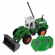 Masina Buldoexcavator cu telecomanda, scara 1:30
