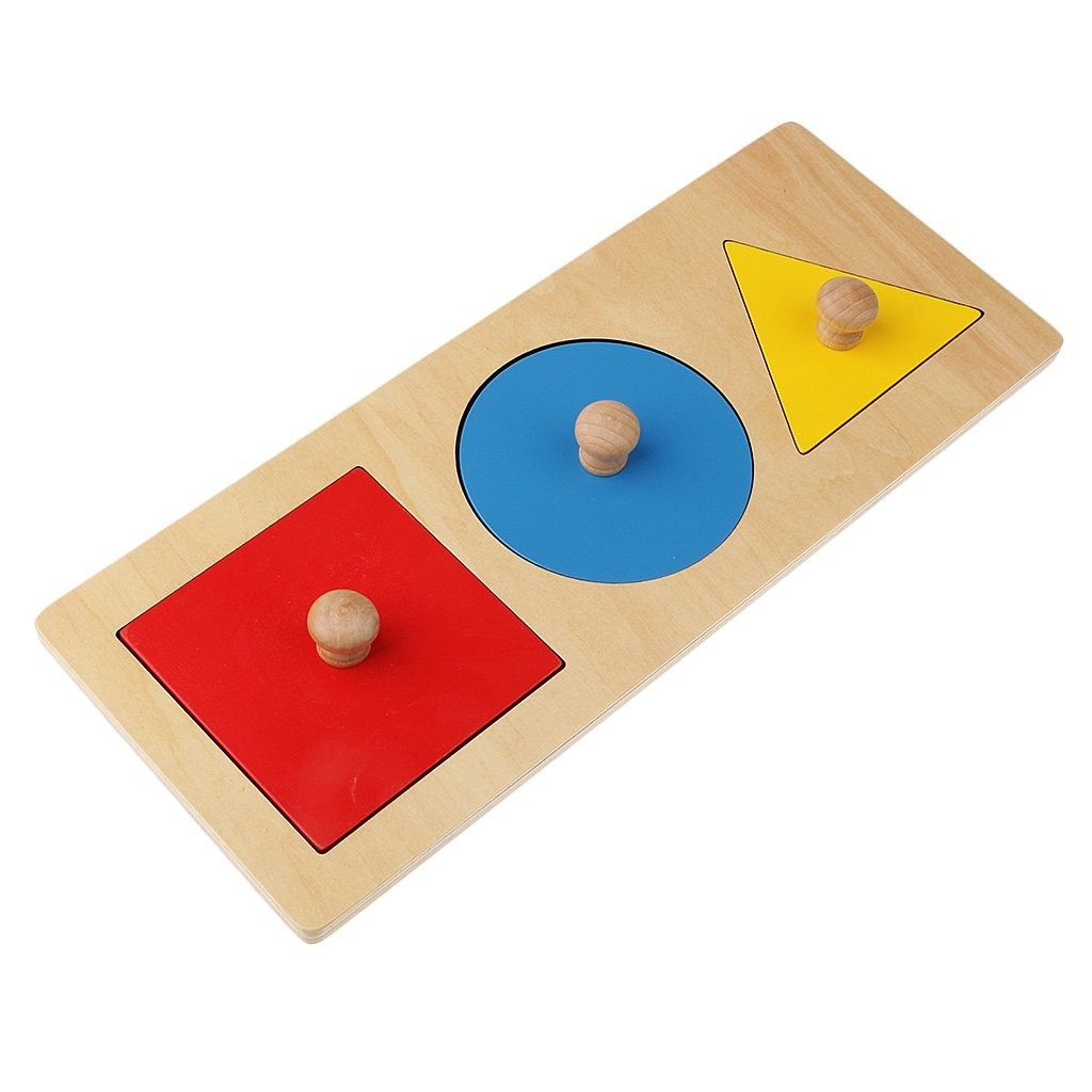 Puzzle Incastru de Mari Dimensiuni, cu Forme Geometrice - 2 | YEO