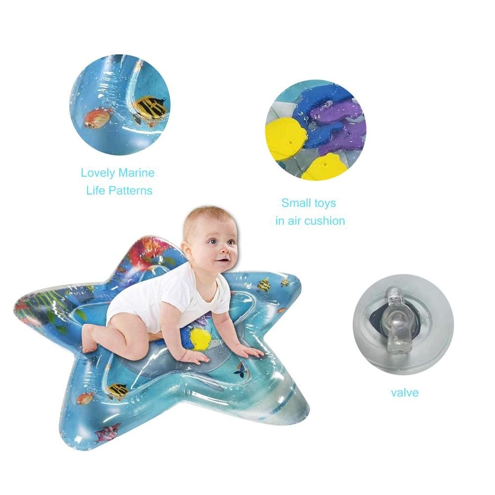 Saltea cu apa pentru bebelusi 65 x 65 cm - Stea de mare - 3 | YEO