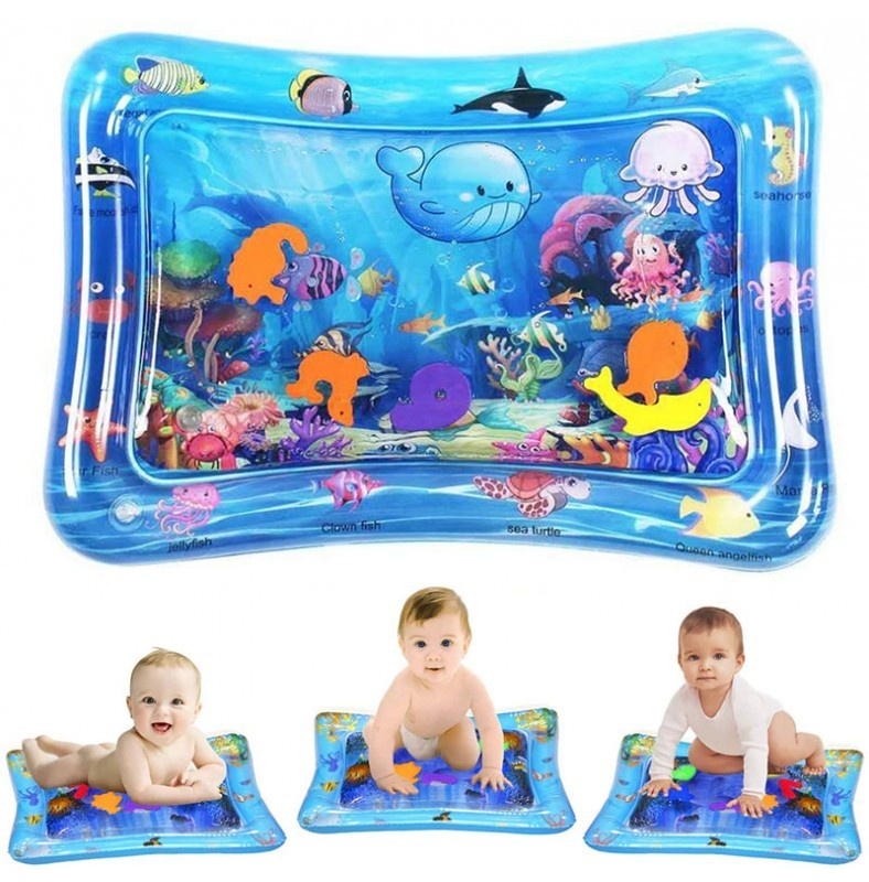 Saltea cu apa pentru bebelusi 70 x 50 cm - dinozauri - 1 | YEO