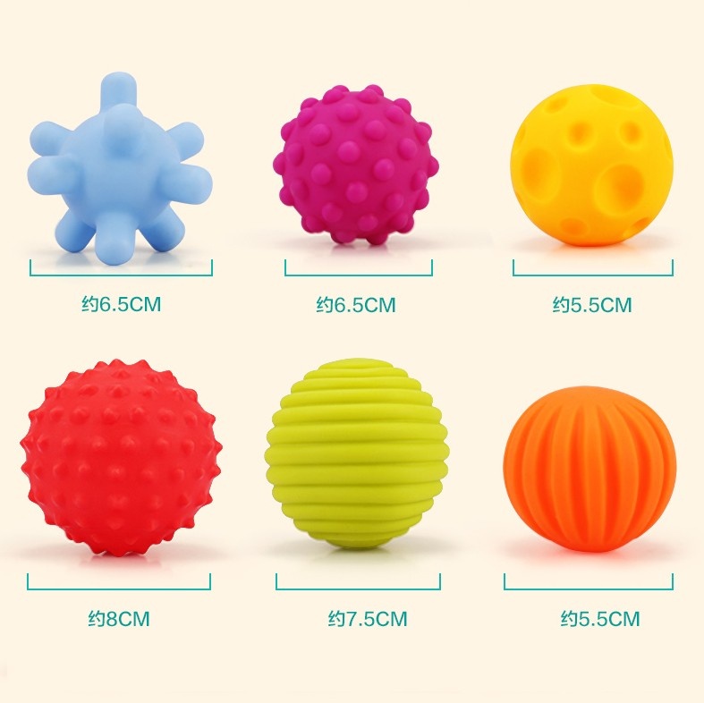 Set 6 mingi senzoriale pentru baita - 5 | YEO