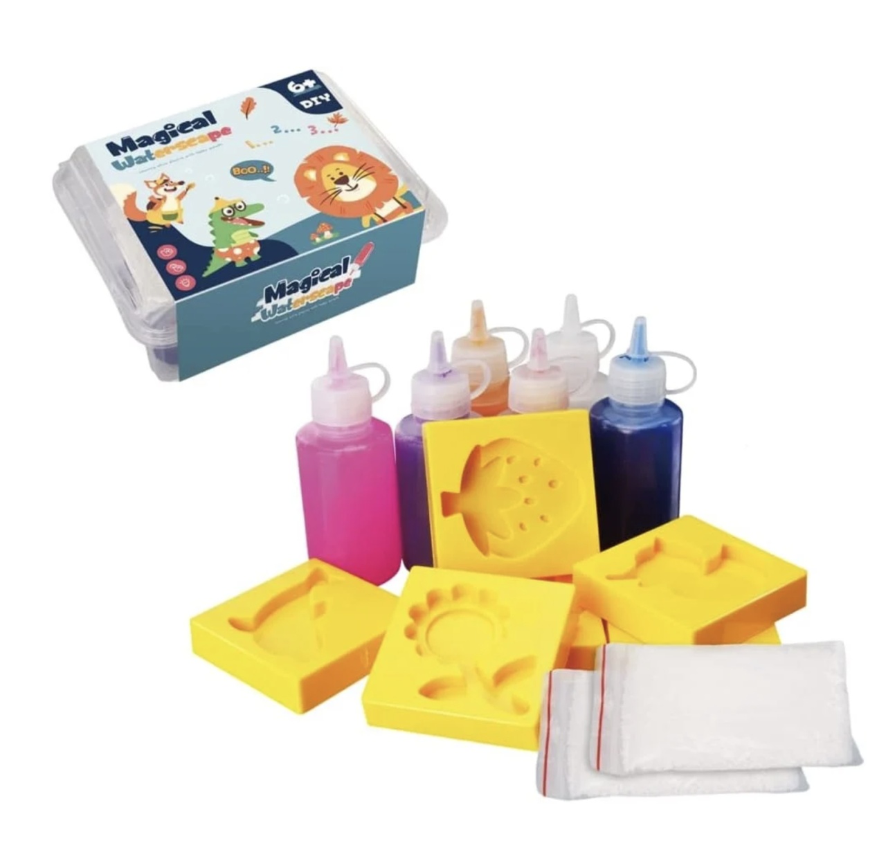 Set creativ DIY figurine 3D in apa – Magic Water