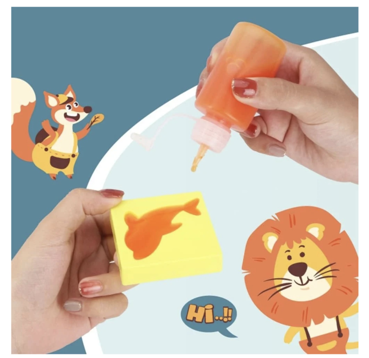 Set creativ DIY figurine 3D in apa – Magic Water - 2 | YEO