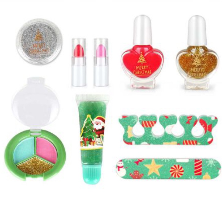 Set de machiaj si manichiura unghii, Merry Christmas - 1 | YEO