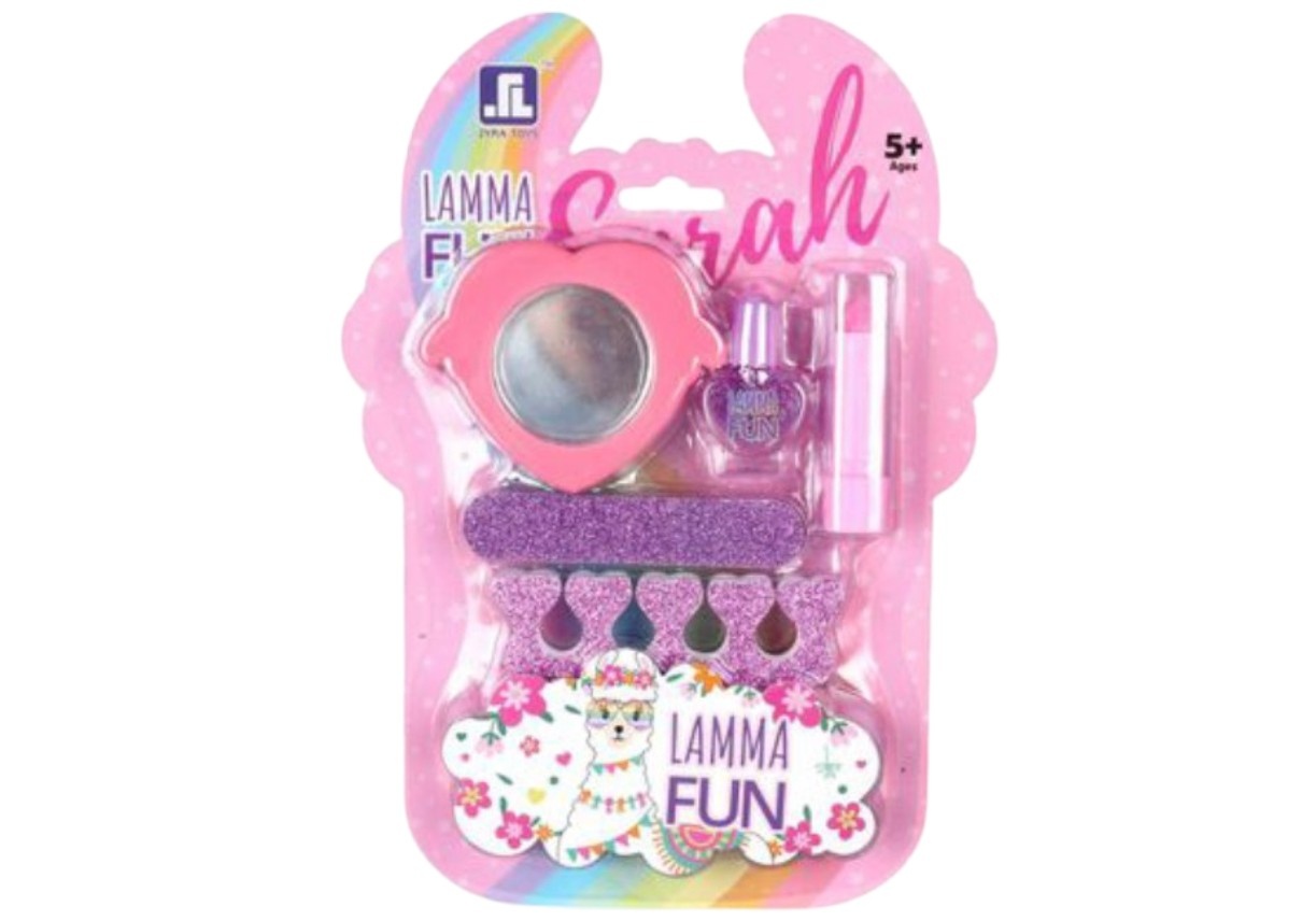 Set Manichiura Lamma Fun cu Lipgloss, Oja si Oglinda si Accesorii - 1 | YEO