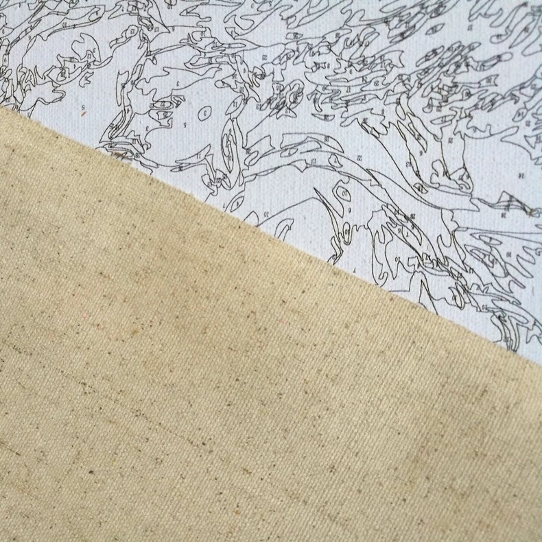 Tablou PM615, Calet si pisicuta, Picteaza dupa numere, cu rama de lemn, 20x30 cm - Krista - 2 | YEO