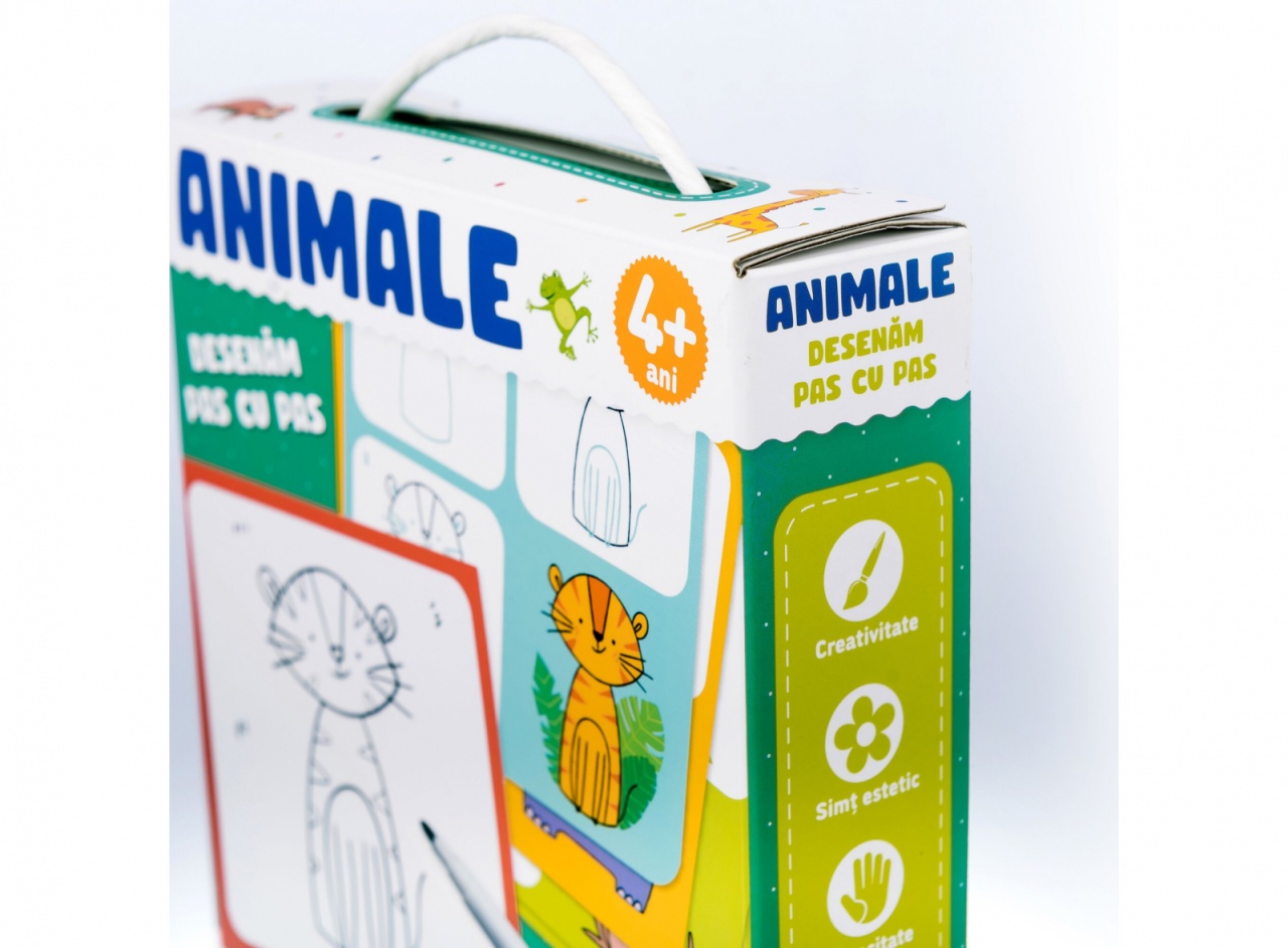 Animale - Desenam pas cu pas - 5 | YEO