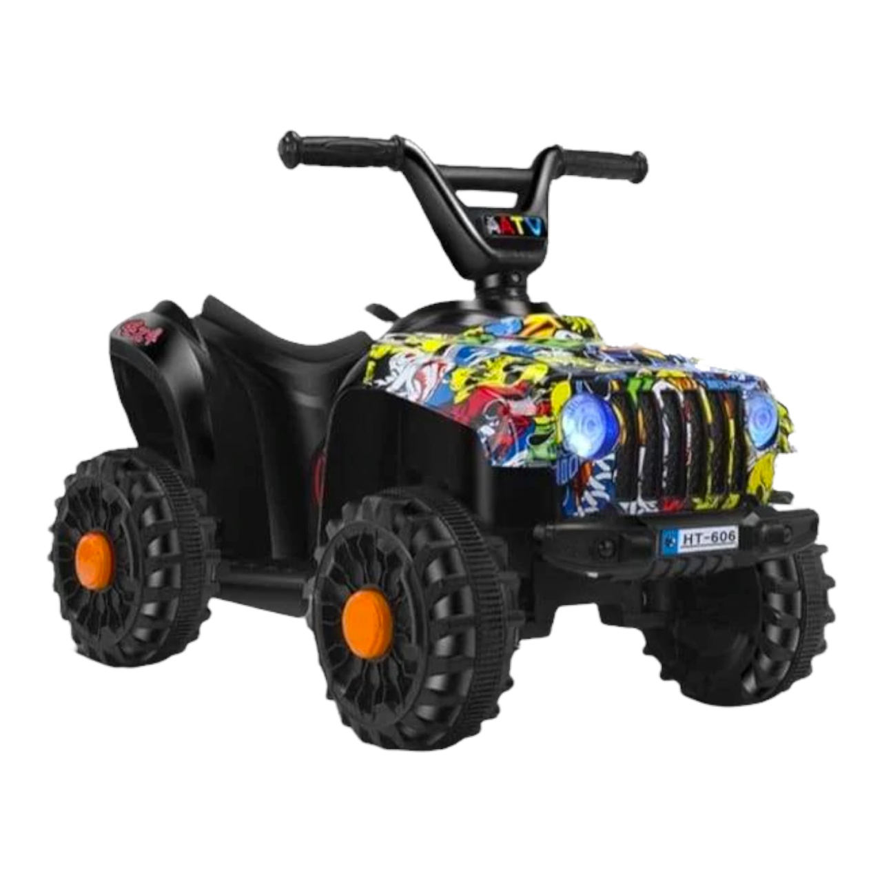 ATV electric pentru copii, 6V, 1 motor, 4188, multicolor Krista