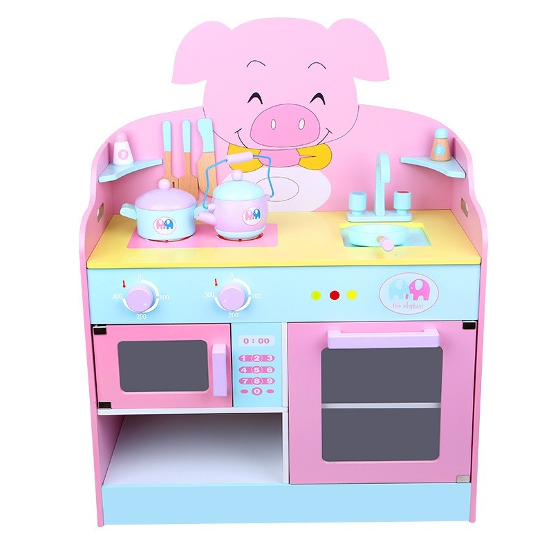 Bucatarie completa din lemn, Piglet Kitchen - 1 | YEO
