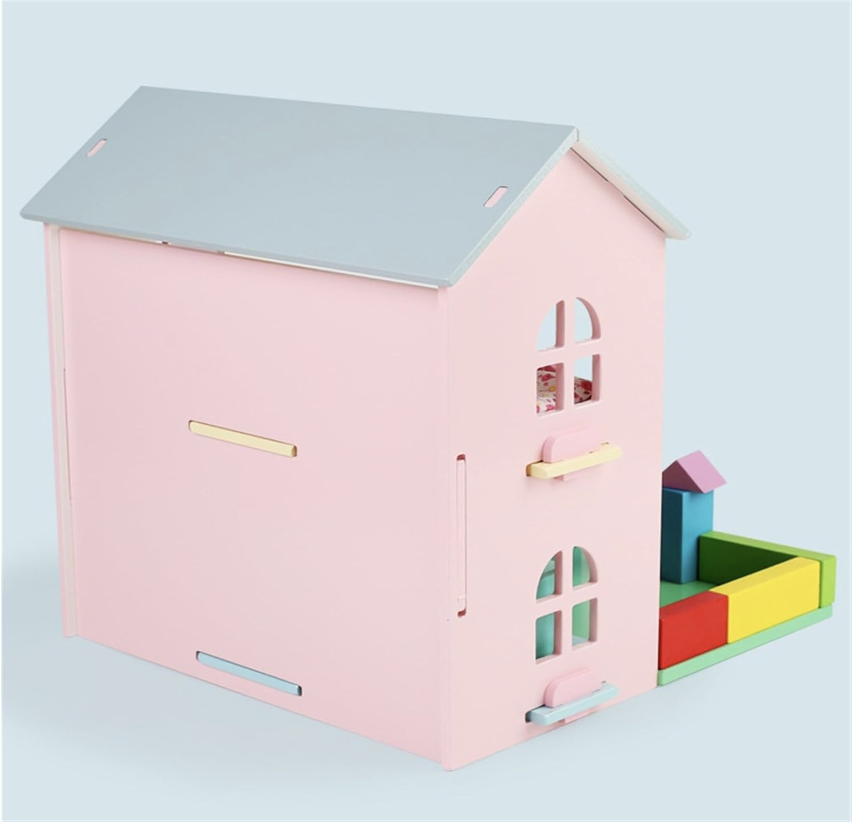 Casuta de papusi cu mobilier si veranda - 2 | YEO