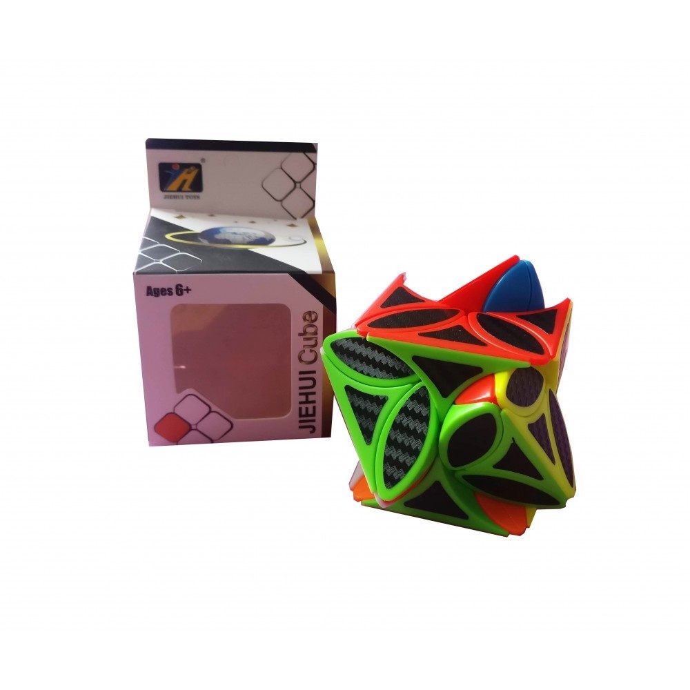 Cub mecanic Flower, Carbon, de viteza Speedcube - 1 | YEO