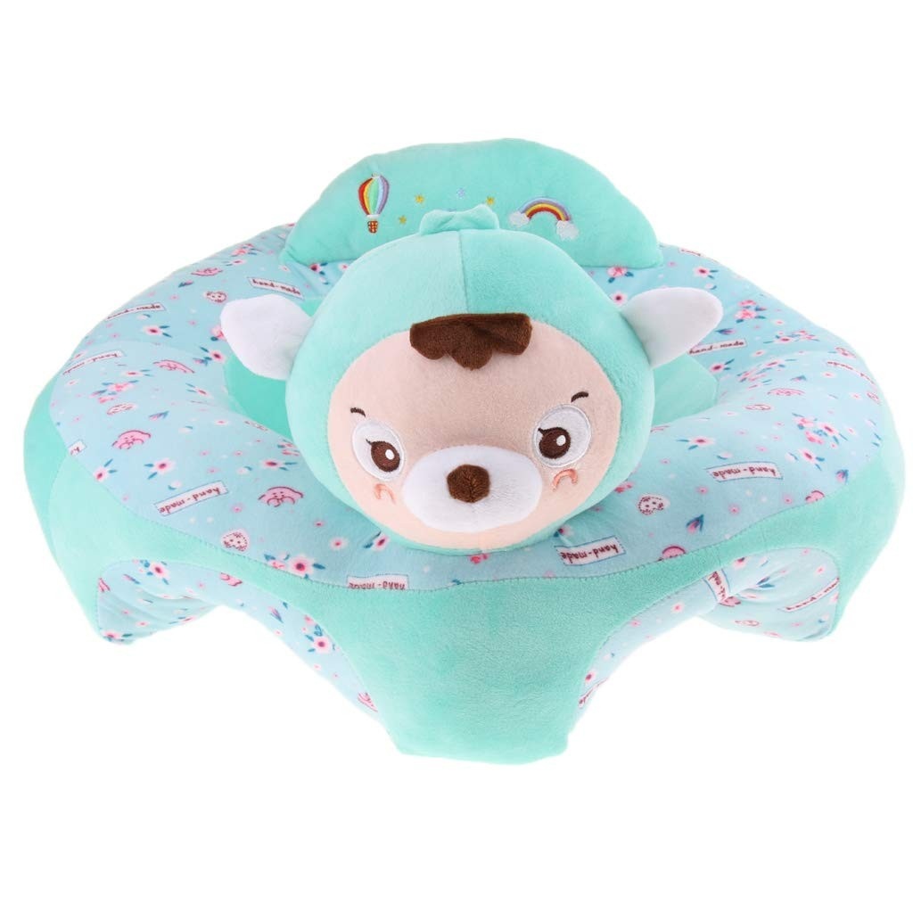 Fotoliu Baby Smile Animalute Invat Sa Stau In Fundulet 45 cm, Oita vernil - 1 | YEO