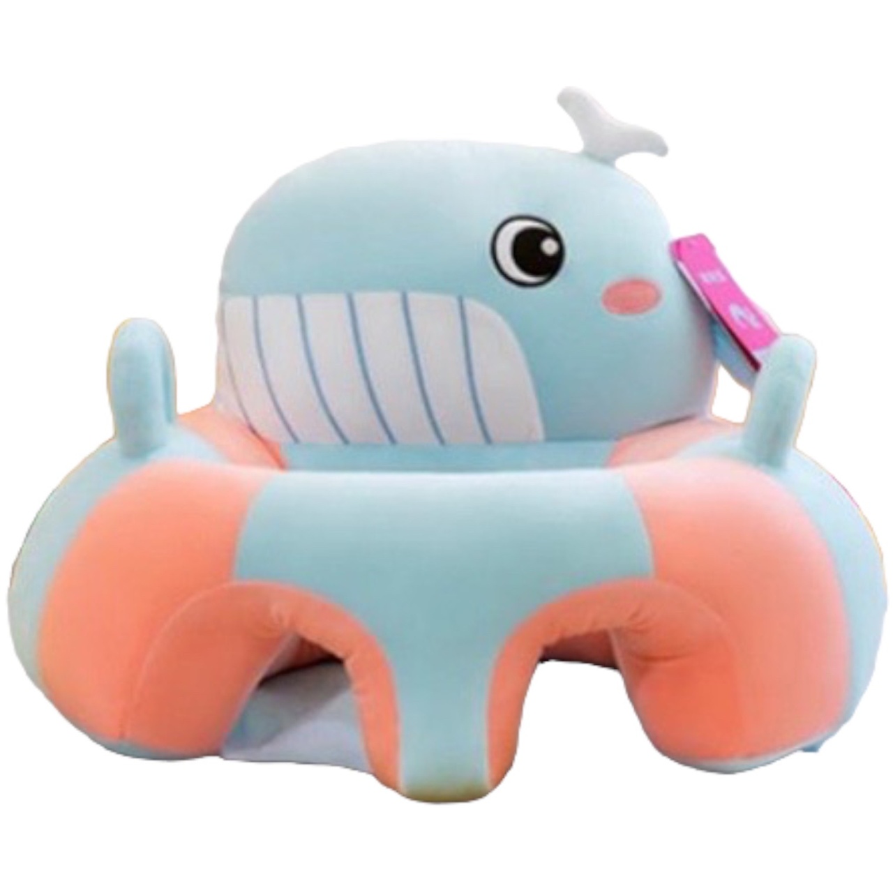 Fotoliu bebe din plus - Sharky blue - 1 | YEO