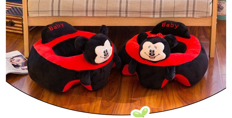 Fotoliu Maxi Minnie Mouse pentru bebe invat sa stau in sezut, 60 cm - 2 | YEO