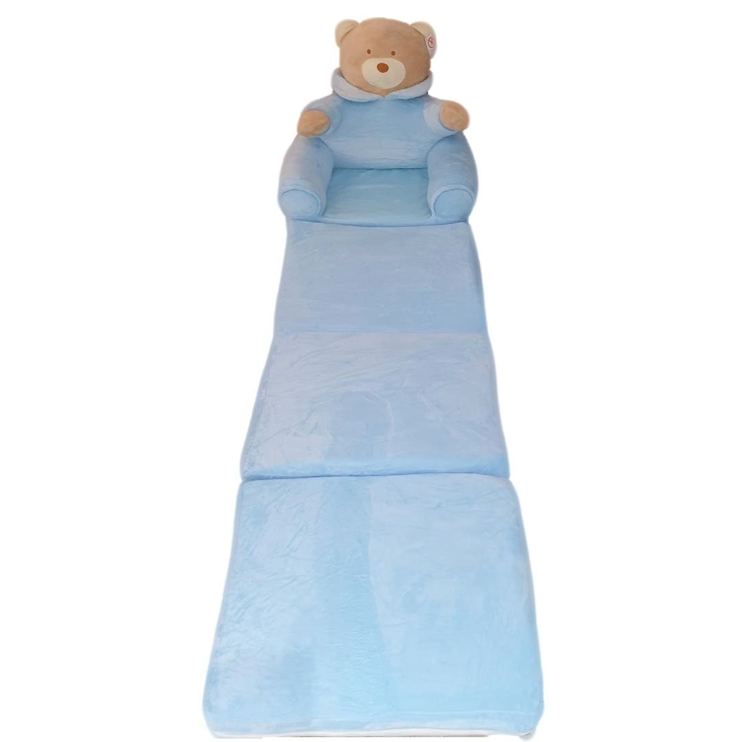 Fotoliu Urs Bleu, cu 4 placi, Extensibil la 150 cm - 3 | YEO