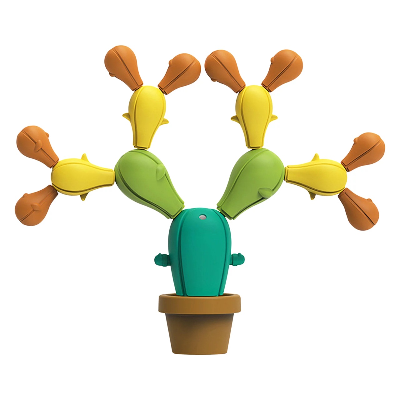 Joc de indemanare Cactusul in echilibru, puzzle 18 piese