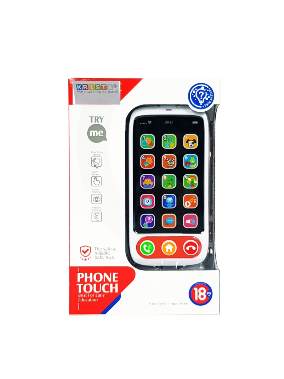 Primul meu Smartphone, telefonul bebelusului, cu butoane - 3 | YEO
