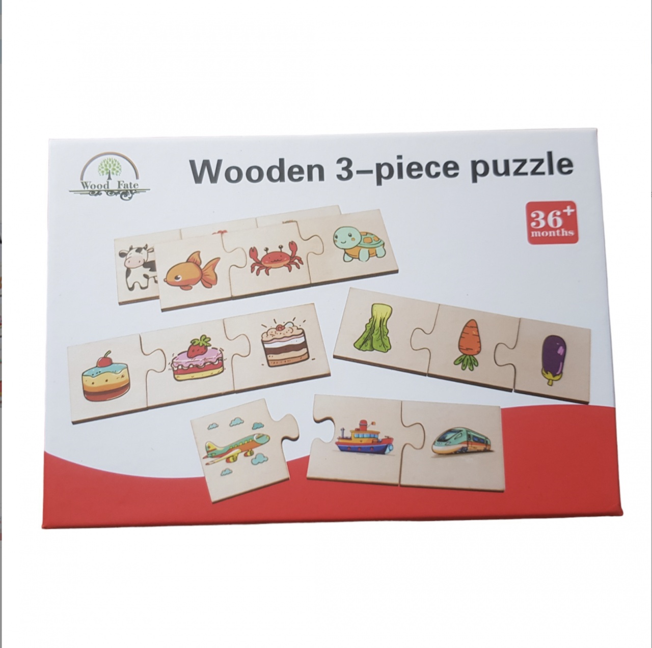Puzzle de Asociere cu Animale sau obiecte similare, 24 piese - 1 | YEO