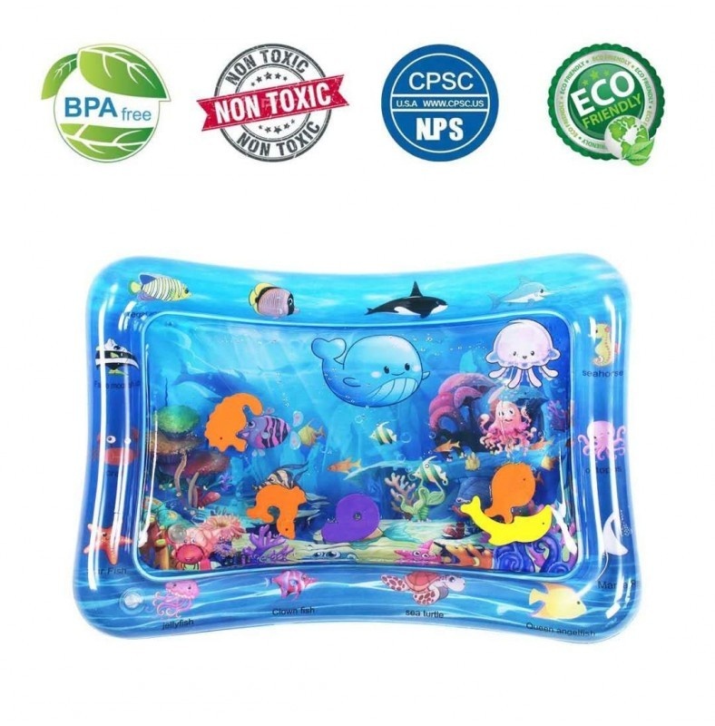 Saltea cu apa pentru bebelusi 70 x 50 cm - dinozauri - 2 | YEO