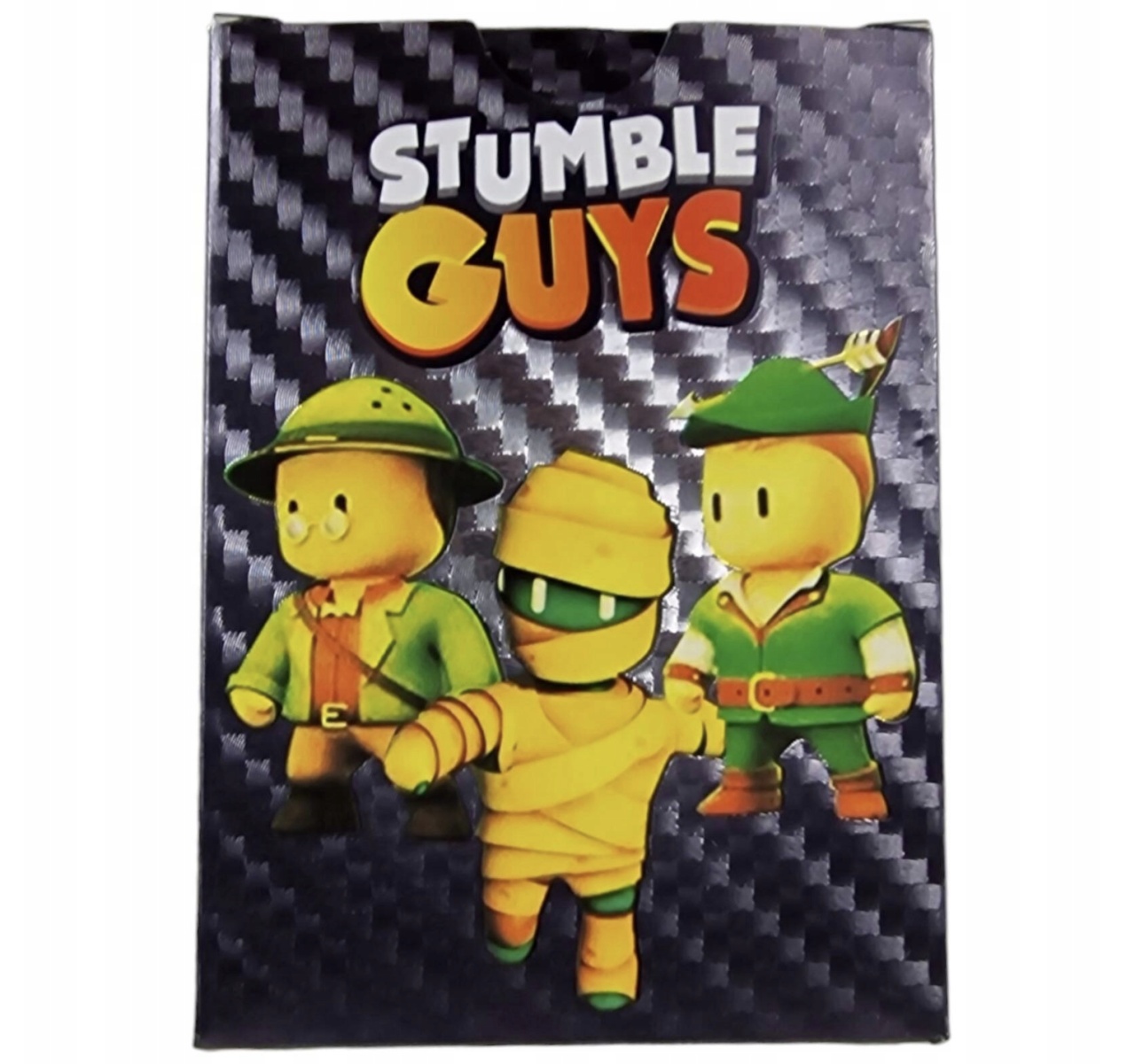 Set 55 cartonase negre Stumble Guys - 2 | YEO