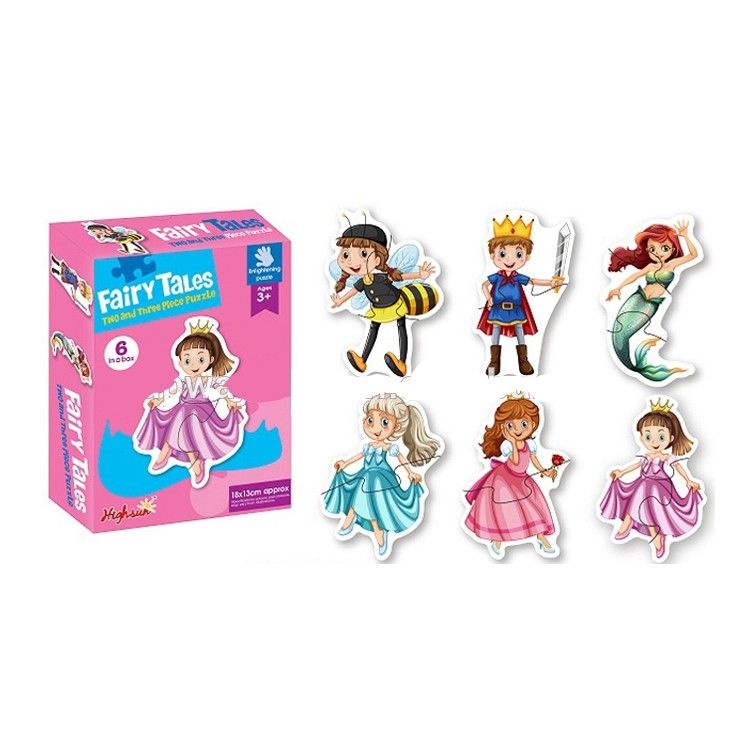Set 6 Puzzle Bebe Personaje Din Povesti