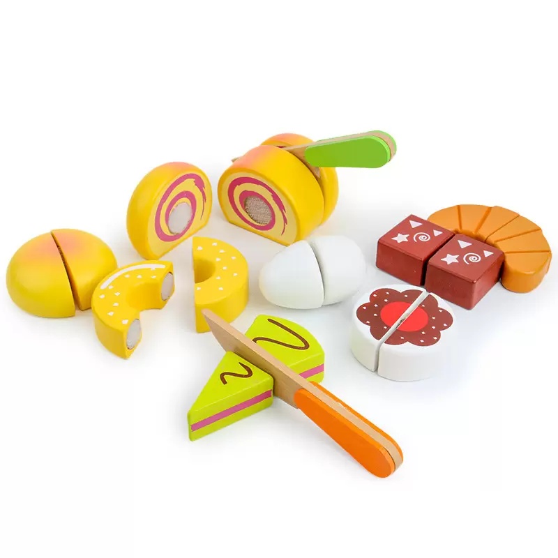 Set Desert alimente de feliat, 11 piese, din lemn - 1 | YEO