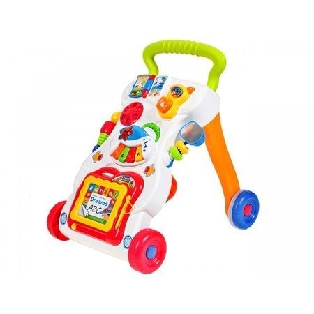 Antemergator 2 in 1 cu activitati, pian si tablita de scris - 1 | YEO