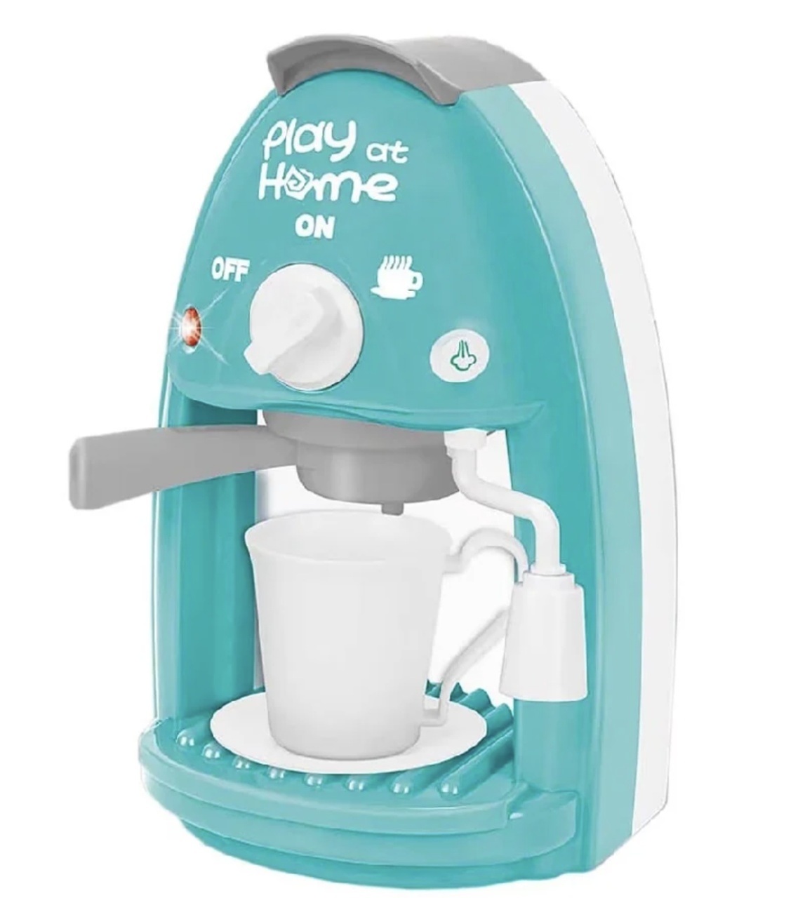 Aparat de cafea cu ceasca, cu lumini si sunete