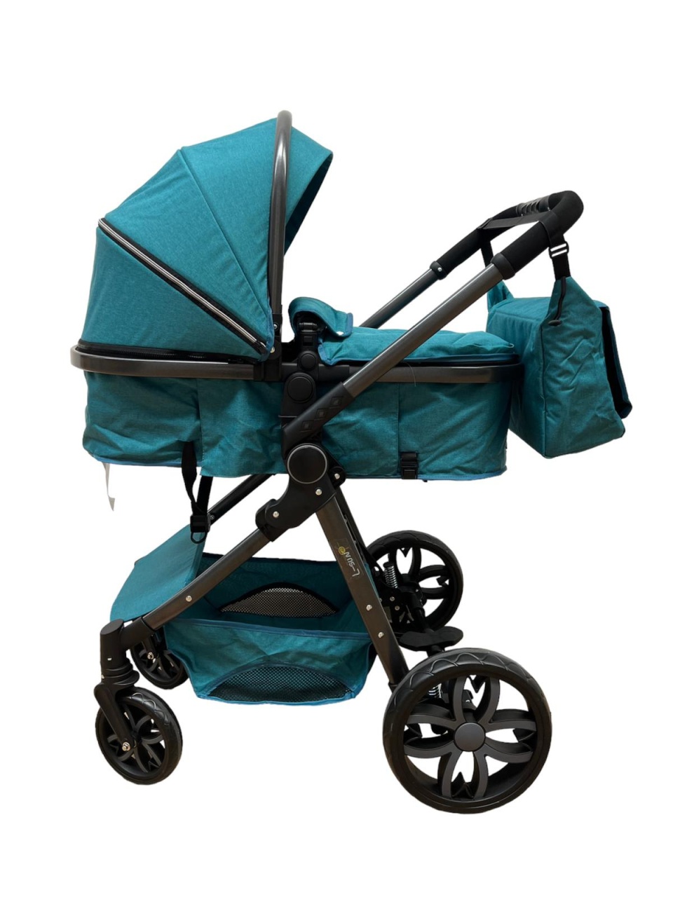 Carucior 2 in 1 pliabil, transformabil landou-sport, T8 Verde inchis