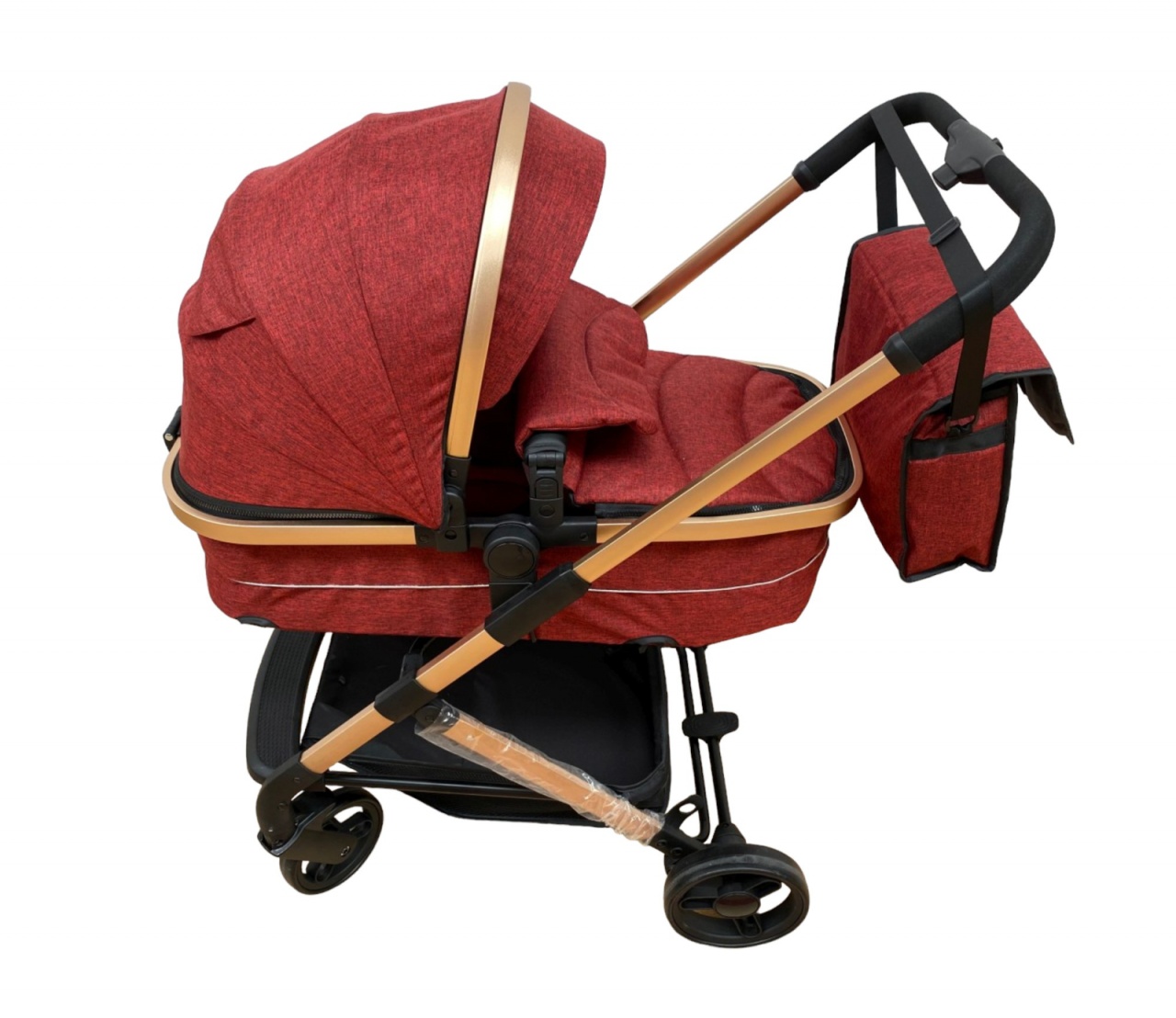 Carucior 2 in 1 transformabil landou-sport, 608 Rosu - 1 | YEO