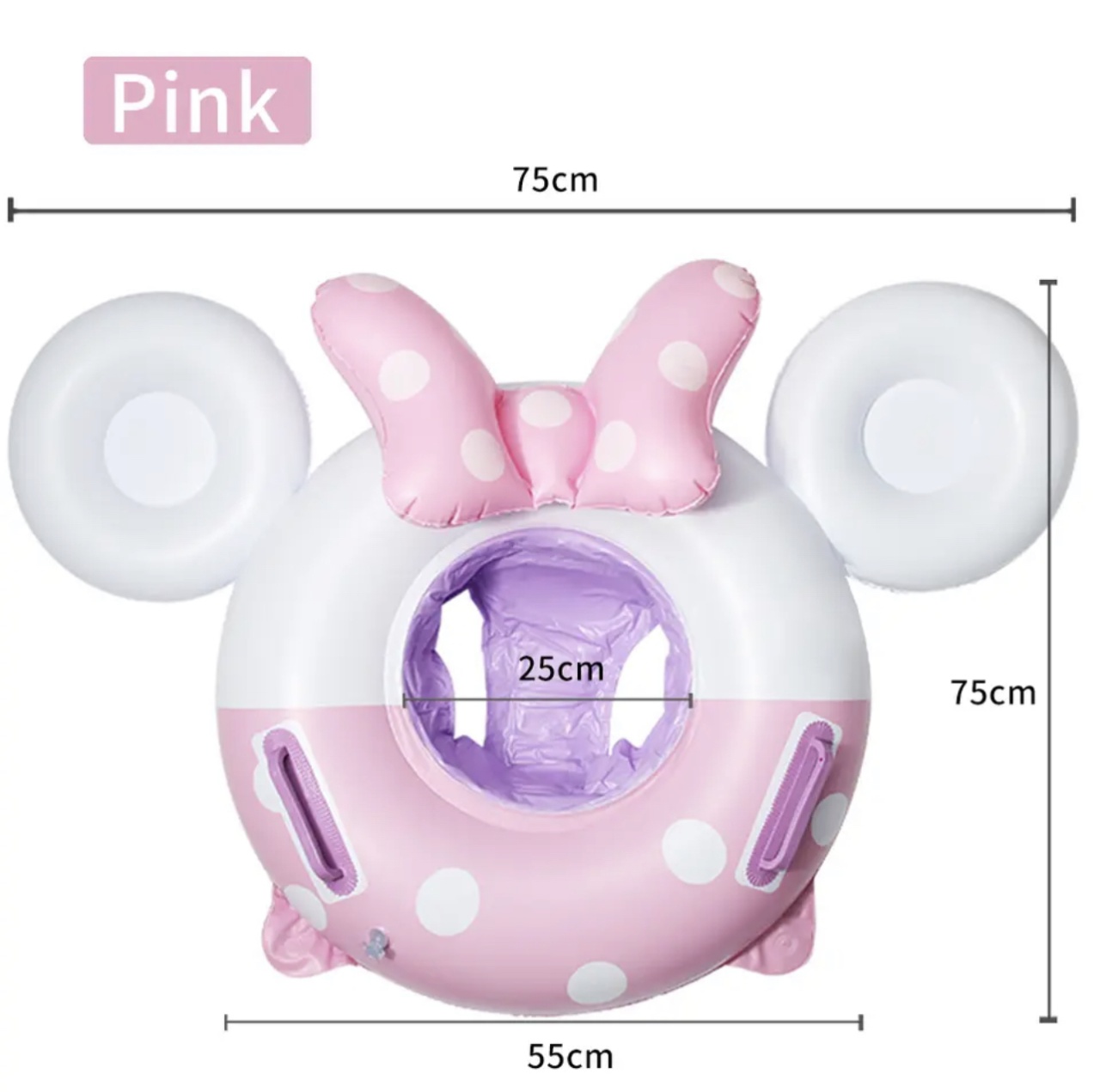 Colac cu chilotel pentru bebelusi, Minnie Mouse - 4 | YEO