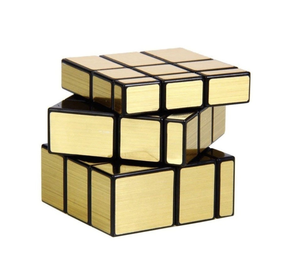 Cub mecanic 3x3x3, Moyu Golden Mirror, de viteza Speedcube - 3 | YEO