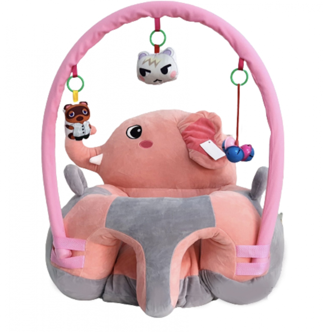 Fotoliu bebe din plus - Elefantelul roz