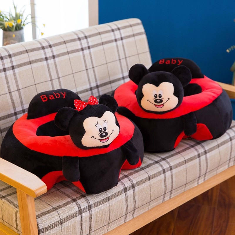 Fotoliu Maxi Minnie Mouse pentru bebe invat sa stau in sezut, 60 cm - 3 | YEO